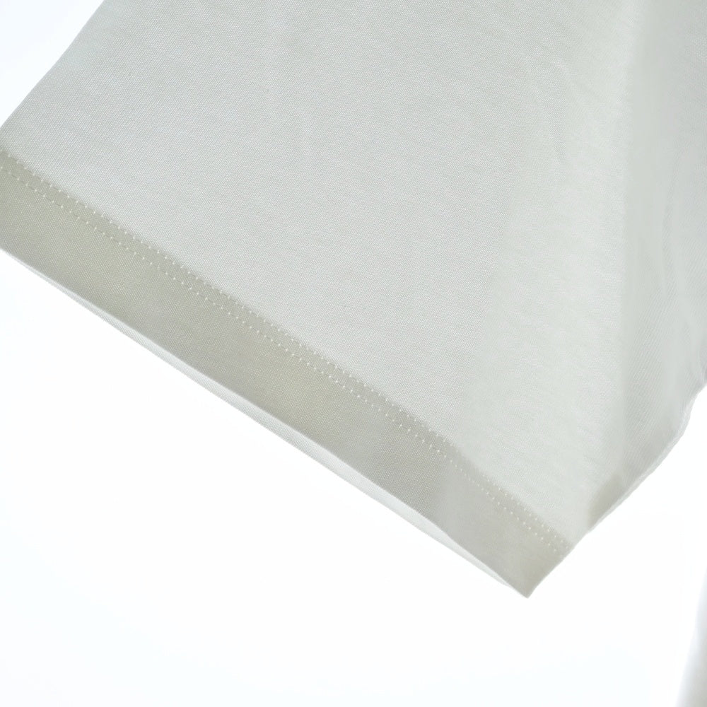 MONCLER(モンクレール) MAGLIA MANICHE CORTE SS T-SHIRT フロント刺繍ロゴ クルーネック半袖Tシャツカットソー ホワイト I10938C00014