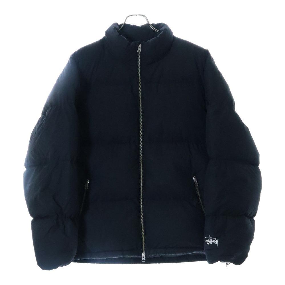 STUSSY(ステューシー) Down Puffer Nylon ダウン パッファ ナイロンダウンジャケット ブラック 115711