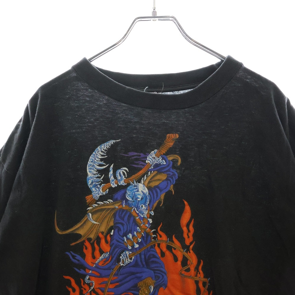 VINTAGE(ヴィンテージ) 90s MEGADETH Youthanasia Tour Tee ユースアネイジアツアー 両面プリント クルーネック半袖Tシャツカットソー グレー