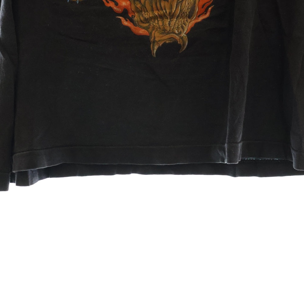 VINTAGE(ヴィンテージ) 90s MEGADETH Youthanasia Tour Tee ユースアネイジアツアー 両面プリント クルーネック半袖Tシャツカットソー グレー
