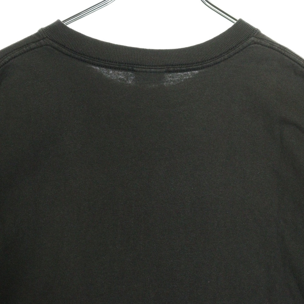 VINTAGE(ヴィンテージ) SWARRRM フロントプリント クルーネック半袖Tシャツカットソー ブラウン