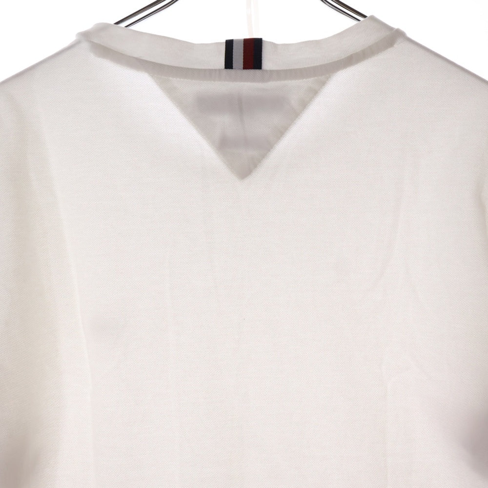 TOMMY HILFIGER(トミーヒルフィガー) ピケフラッグカフTシャツ ホワイト MW30039