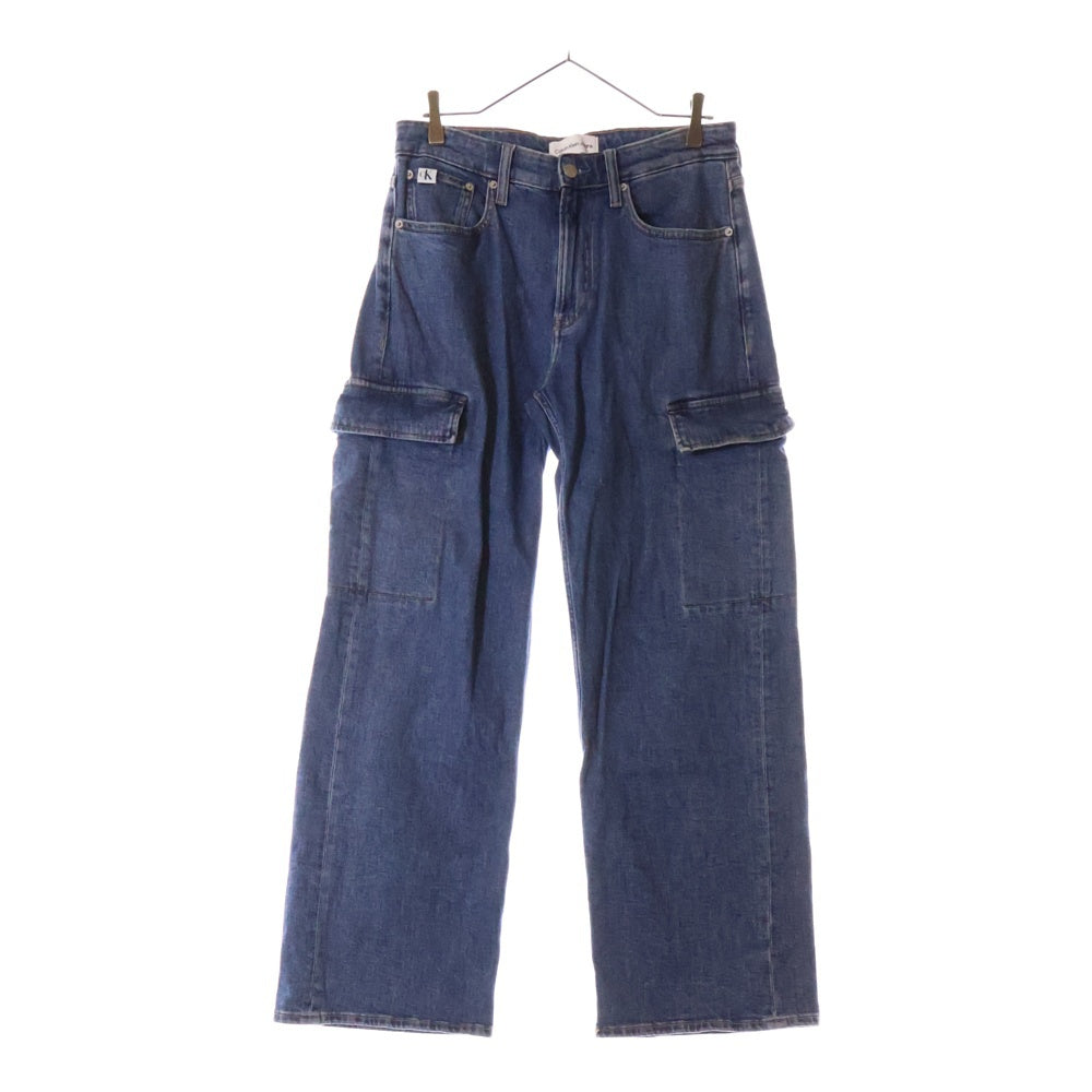 Calvin Klein Jeans(カルバンクラインジーンズ) 90's LOOSE CARGO JEANS カーゴデニムパンツ ジップフライジーンズ インディゴ