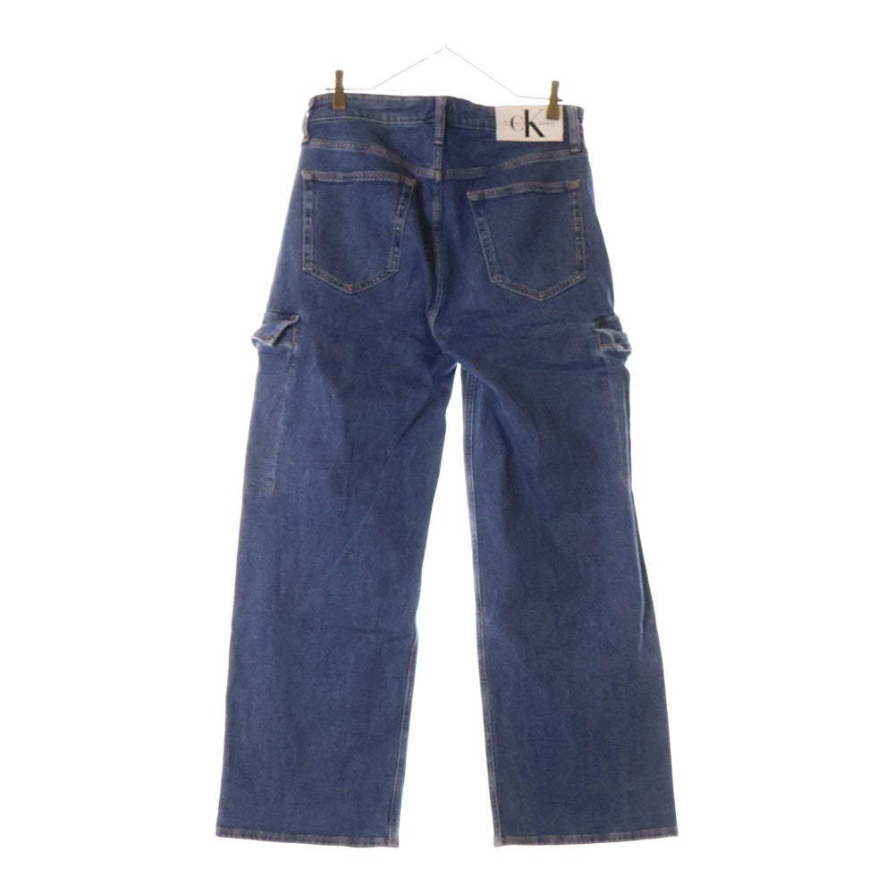 Calvin Klein Jeans(カルバンクラインジーンズ) 90's LOOSE CARGO JEANS カーゴデニムパンツ ジップフライジーンズ インディゴ