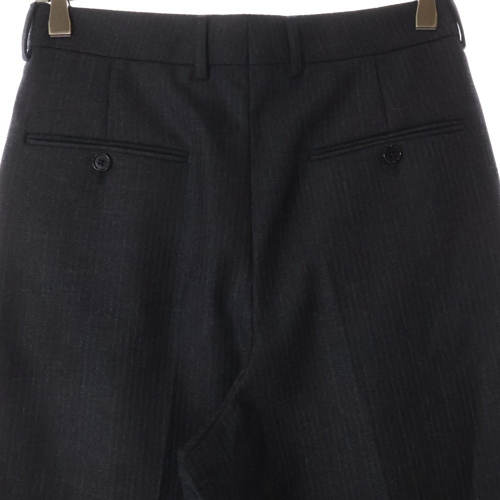 CELINE(セリーヌ) SKATE PANTS IN STRIPED WOOL GABARDINE シャドウストライプスケートパンツ ウールスラックスパンツ 2P555461K