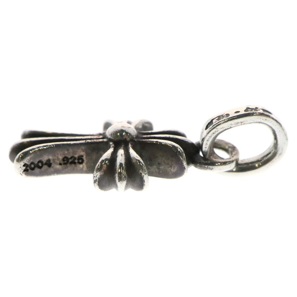 CHROME HEARTS(クロムハーツ) CRS BBYFAT P SAP ベイビーファットクロス PAVEサファイア ペンダントトップ シルバー BCA236