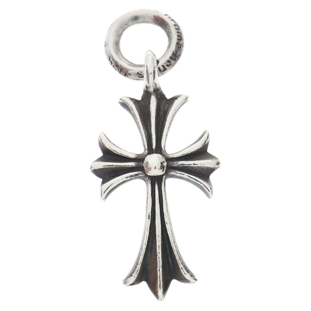 CHROME HEARTS(クロムハーツ) TINY CH CROSS タイニーCHクロス チャーム ネックレストップ シルバー BCA382