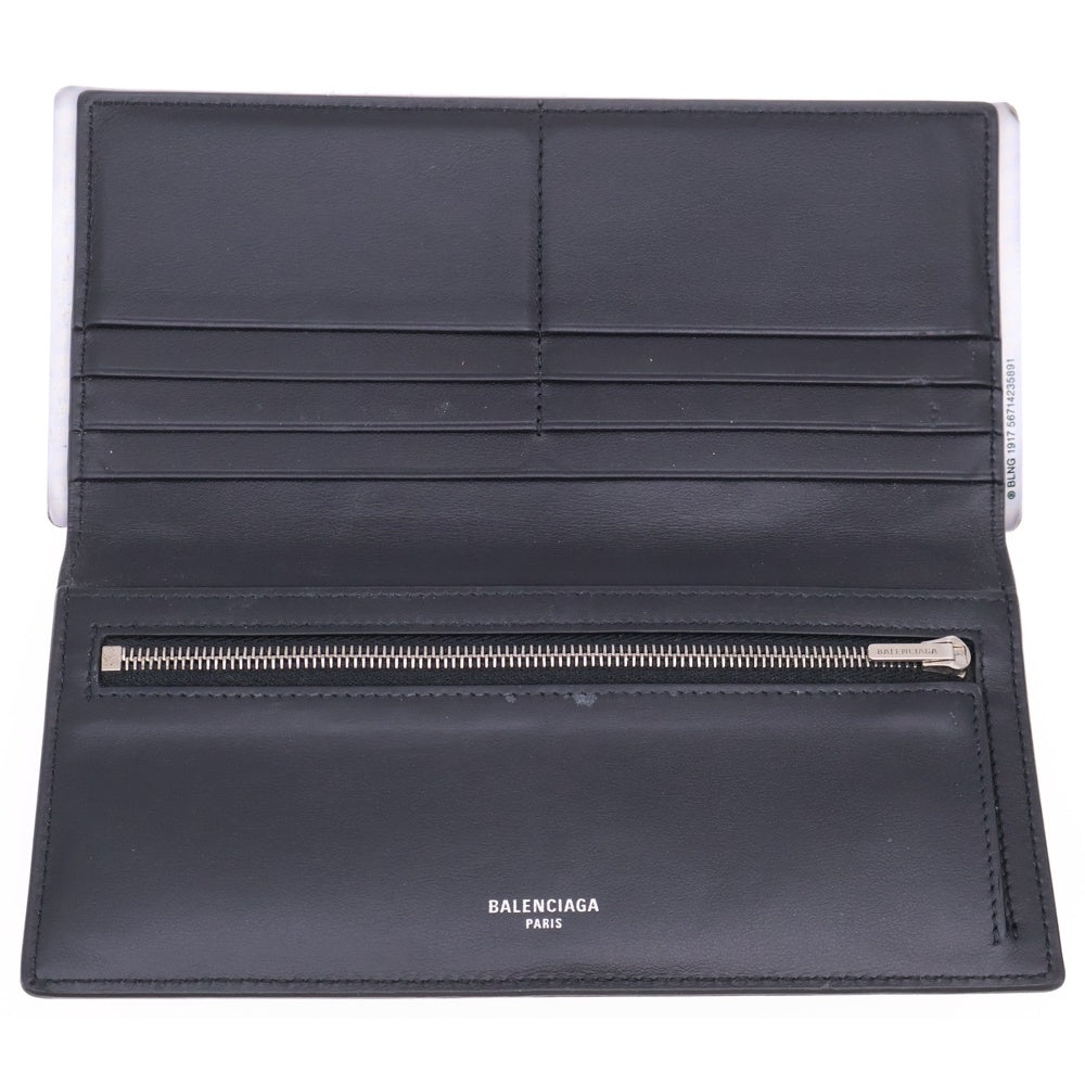 BALENCIAGA(バレンシアガ) Passport 1 Ticket パスポートロングウォレット 長財布 ネイビー