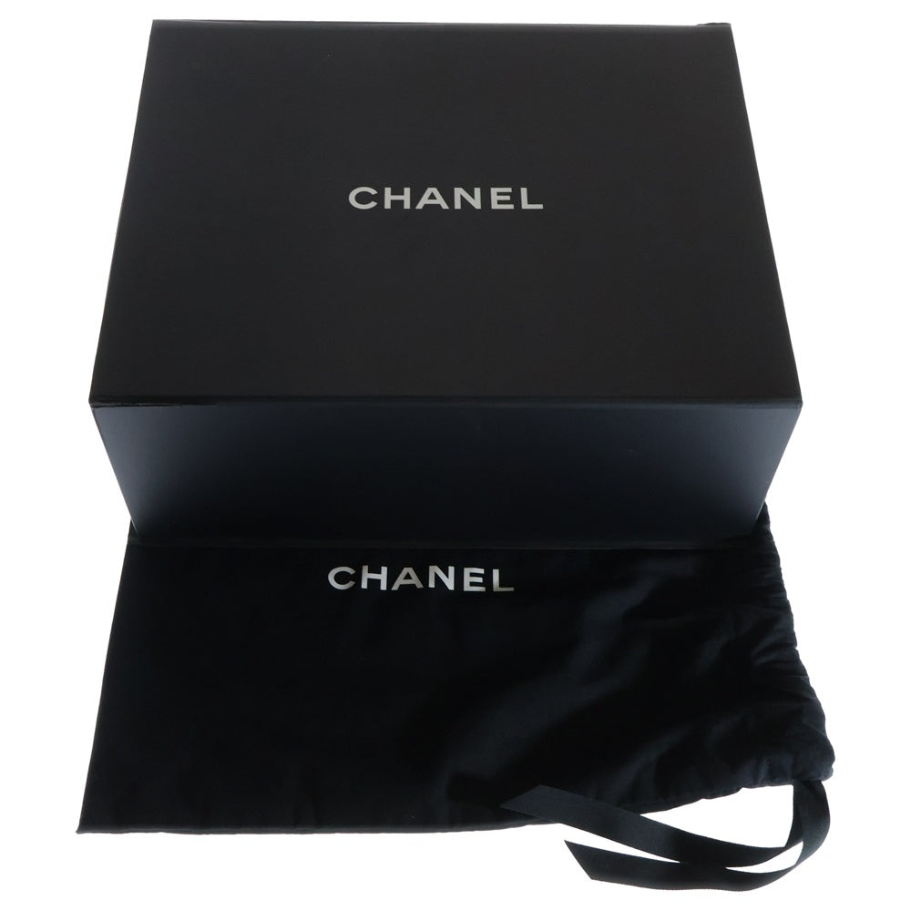 CHANEL(シャネル) マトラッセ ココマーク デニム クリスタルビジュー チェーンショルダーフラップバッグ マルチカラー