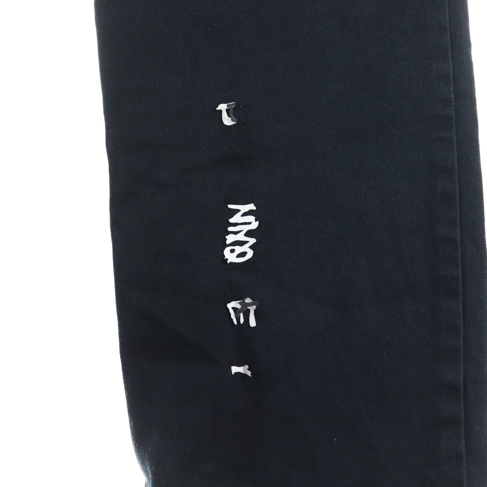 TRENDIANO(トレンディアーノ) ストレートデニムパンツ ブラック