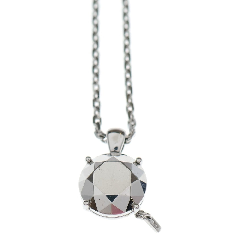 DIESEL(ディーゼル) Sterling Silver Jewel ダイヤモンドカット チェーンネックレス シルバー DL135500DJW