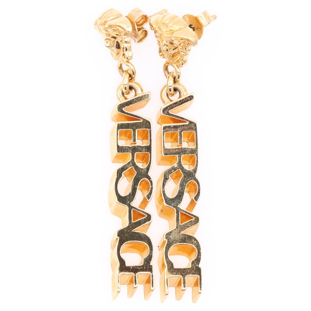 VERSACE(ヴェルサーチ) メデューサ ドロップピアス ゴールド