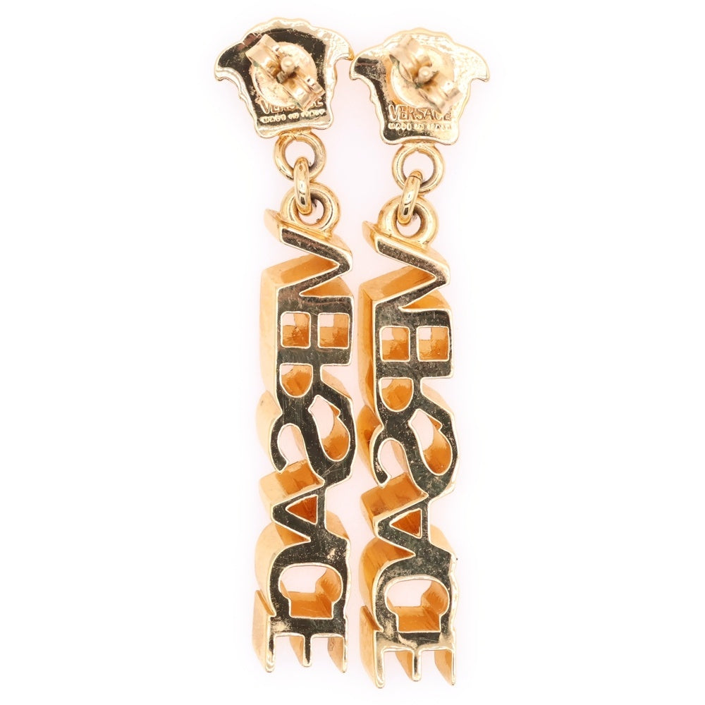 VERSACE(ヴェルサーチ) メデューサ ドロップピアス ゴールド