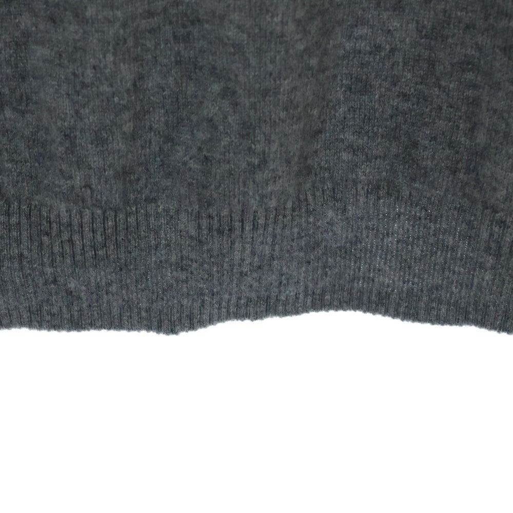 HUMAN MADE(ヒューマンメイド) ×KAWS Knit Sweater ダブルブランドロゴ 長袖ニット グレー