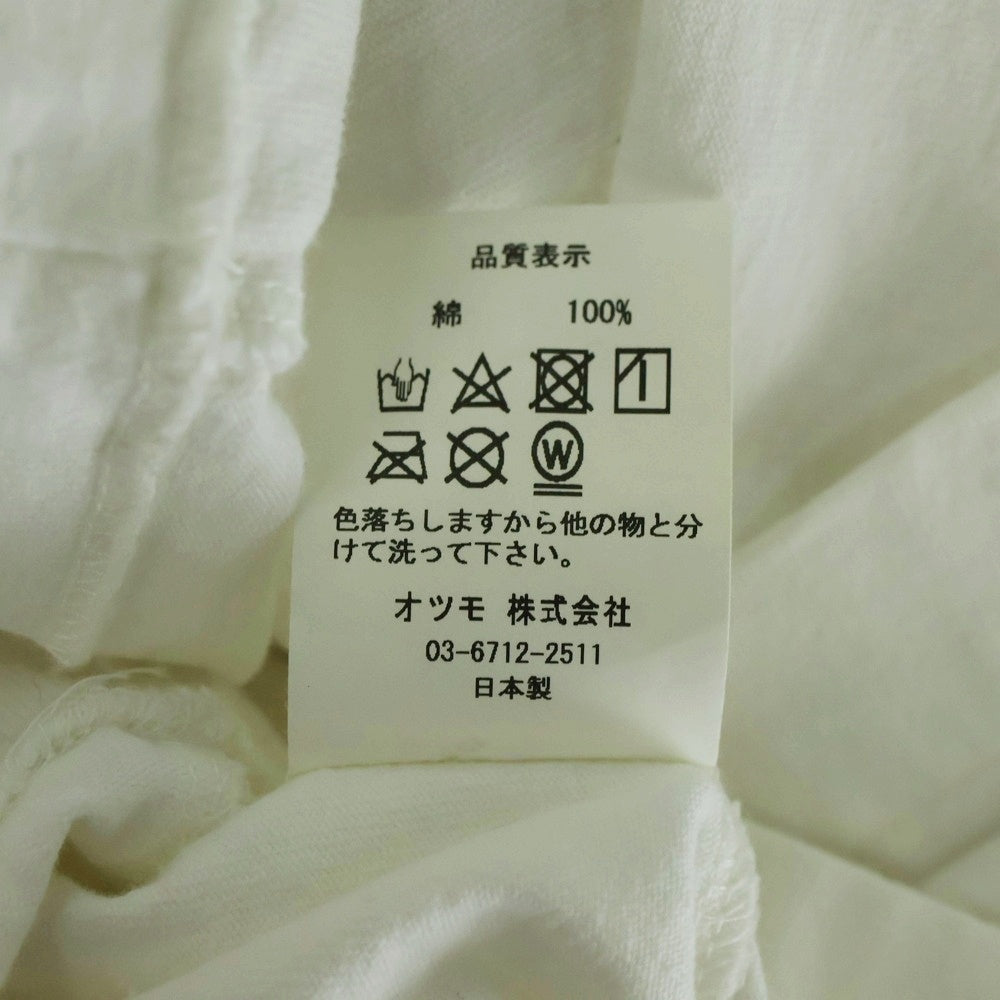 HUMAN MADE(ヒューマンメイド) 22AW HEART L/S Tee ハートロゴプリント クルーネック長袖Tシャツカットソー ホワイト