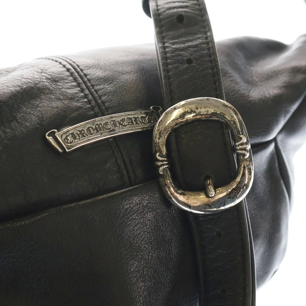 CHROME HEARTS(クロムハーツ) #1 SNAT PACK スナットパック ダガージップ ガンスリンガーベルト レザーウエストバッグ ブラック BCA378
