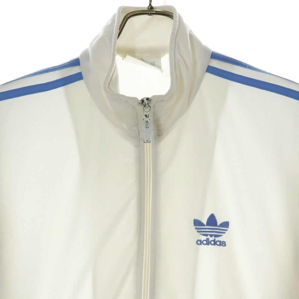 adidas(アディダス) 90s サイドライン ジップアップトラックジャケット ホワイト/ブルー