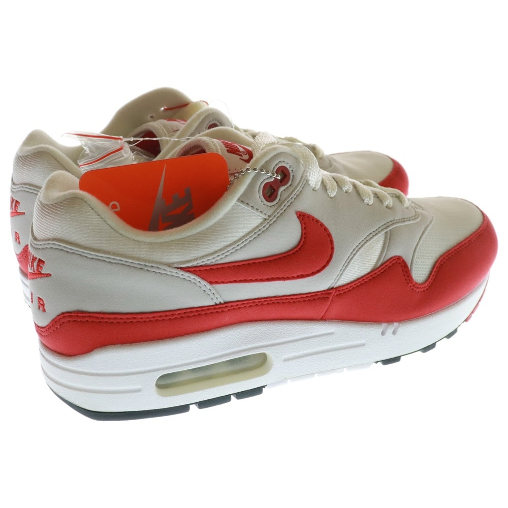 NIKE(ナイキ) Air Max 1 Anniversary Red 2017 エアマックス1 ローカットスニーカー レッド/ホワイト US9/27cm 908375-103