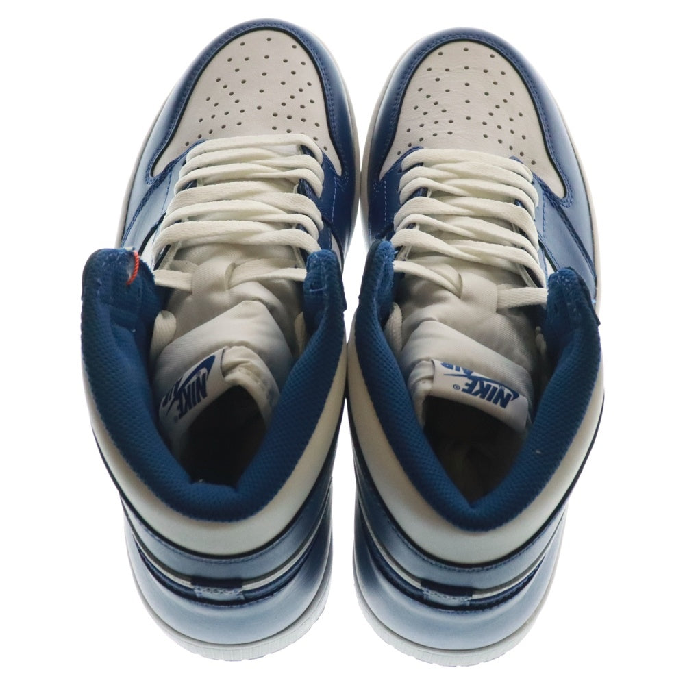 NIKE(ナイキ) Air Jordan 1 Retro High STORM BLUE エアジョーダン1 レトロ ストームブルー ハイカットスニーカー ブルー US9/27cm 555088-127