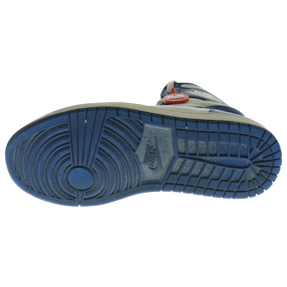NIKE(ナイキ) Air Jordan 1 Retro High STORM BLUE エアジョーダン1 レトロ ストームブルー ハイカットスニーカー ブルー US9/27cm 555088-127