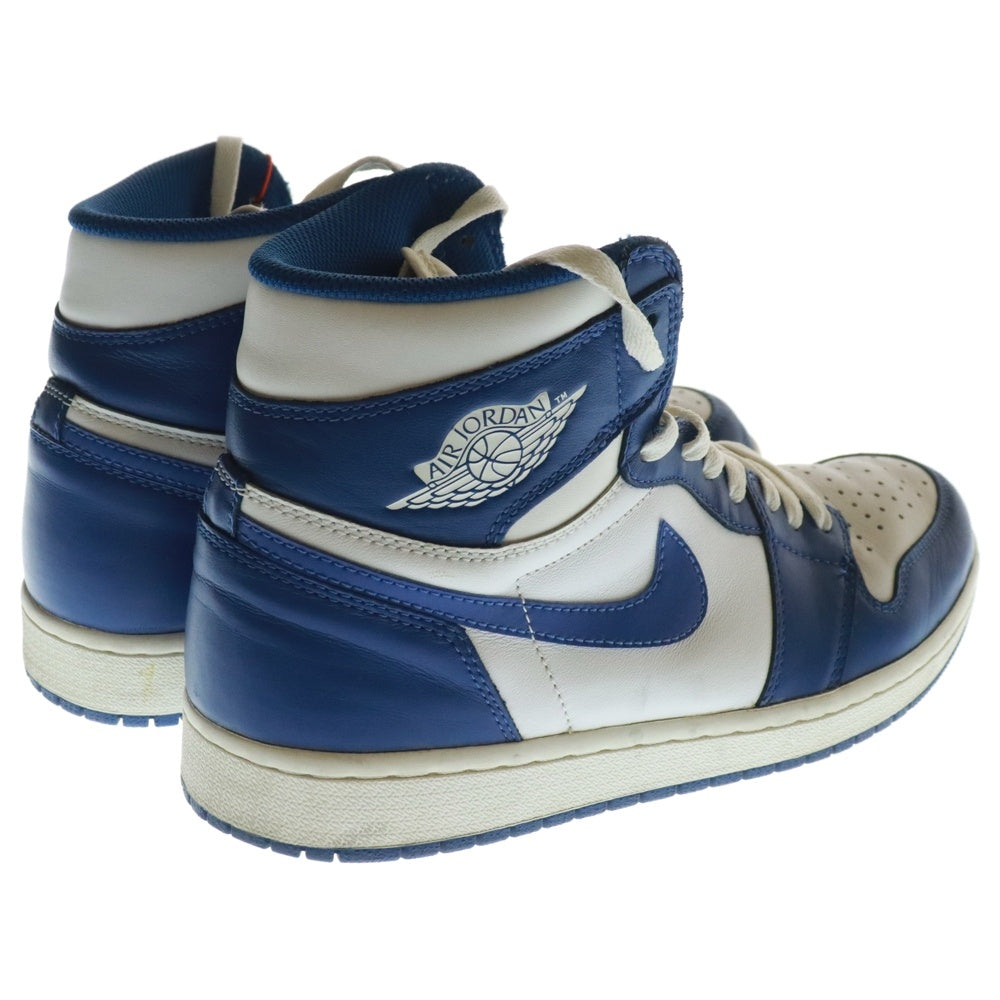 NIKE(ナイキ) Air Jordan 1 Retro High STORM BLUE エアジョーダン1 レトロ ストームブルー ハイカットスニーカー ブルー US9/27cm 555088-127