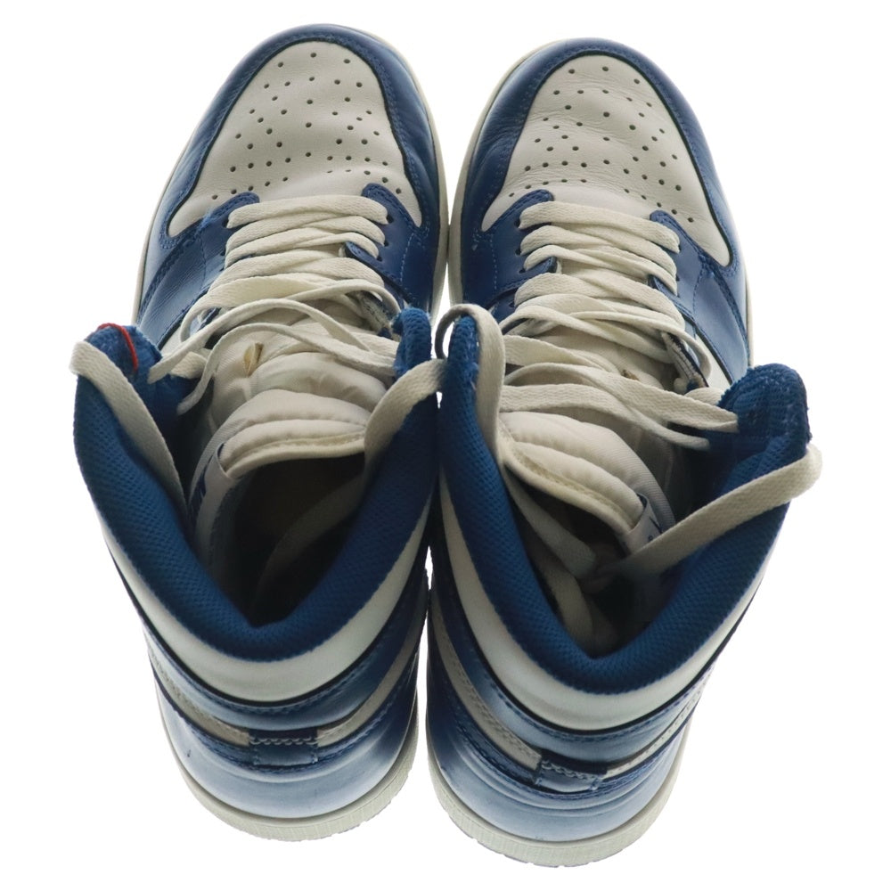 NIKE(ナイキ) Air Jordan 1 Retro High STORM BLUE エアジョーダン1 レトロ ストームブルー ハイカットスニーカー ブルー US9/27cm 555088-127