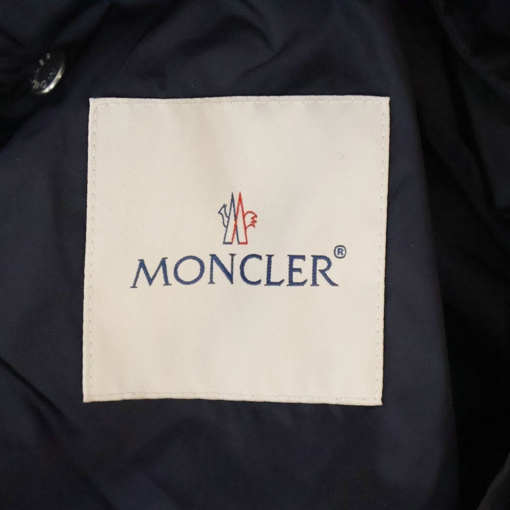 MONCLER(モンクレール) GRIMPEURS GIUBBOTTO グランパー フーデッドブルゾン ジップアップナイロンジャケット ネイビー I10911A00090