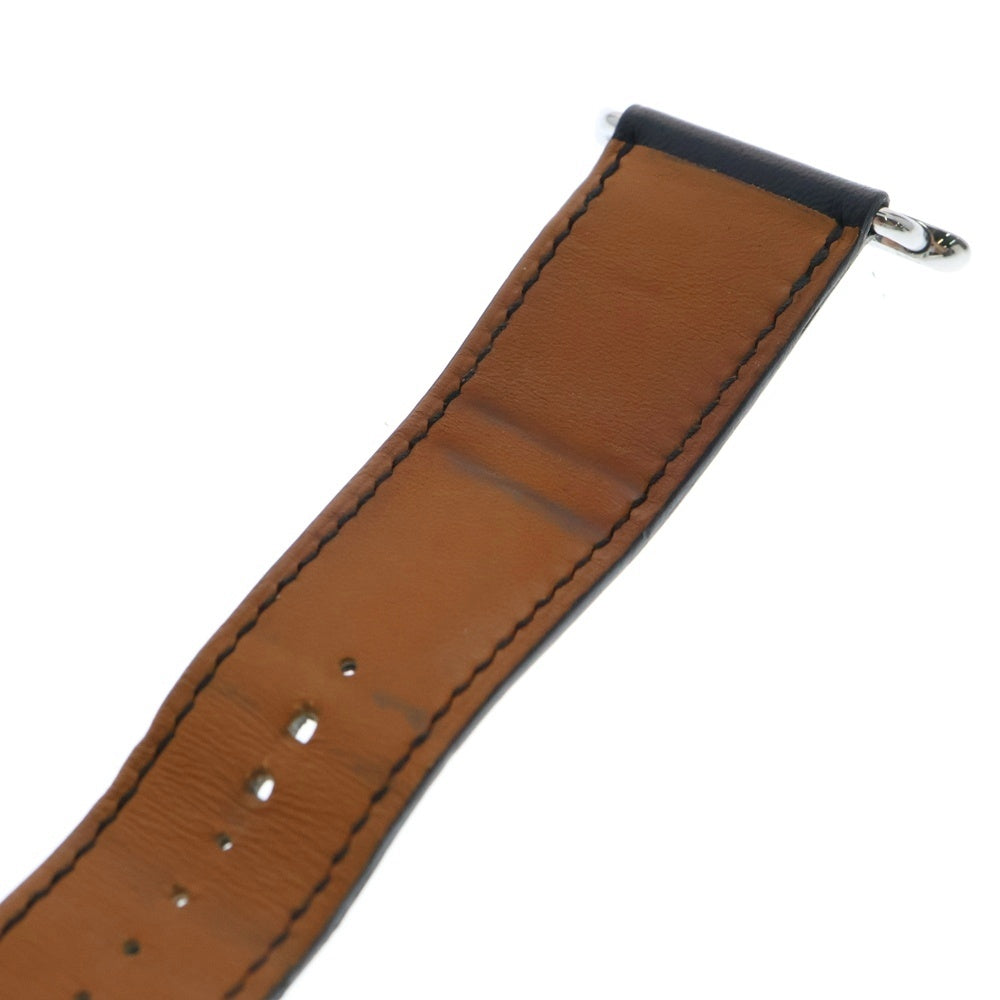 HERMES(エルメス) Apple Watch アップルウォッチ レザーバンド ブラック/ブラウン