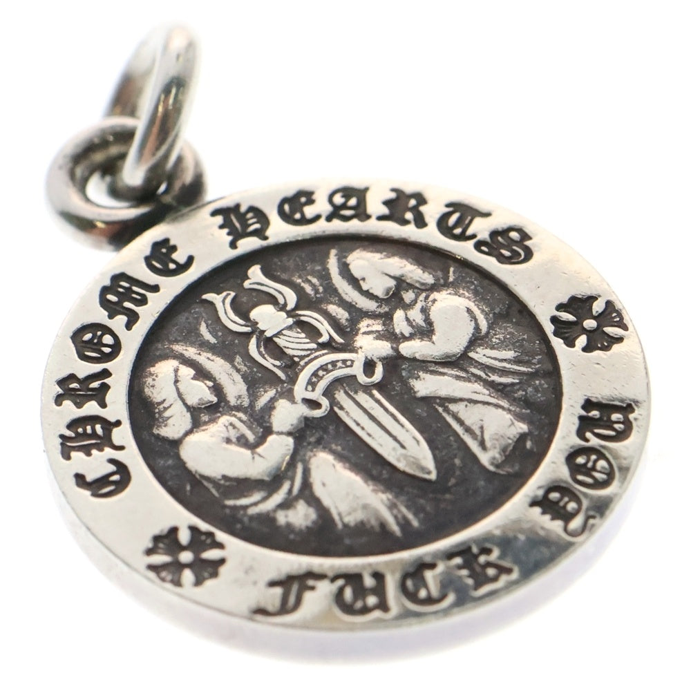CHROME HEARTS(クロムハーツ) CHRM ANGL MDL V1 エンジェルメダルチャーム ペンダントトップ シルバーBCA229