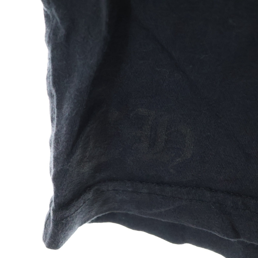 CHROME HEARTS(クロムハーツ) Back Arch Logo USA Print クルーネック半袖Tシャツカットソー ブラック