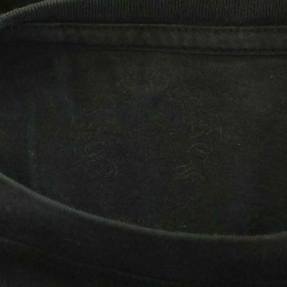 CHROME HEARTS(クロムハーツ) Back Arch Logo USA Print クルーネック半袖Tシャツカットソー ブラック