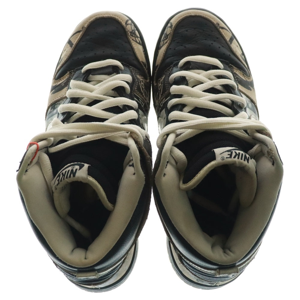 NIKE SB(ナイキエスビー) 【観賞用 2004年製】 Dunk High Pro Unkle ダンク ハイ プロ アンクル ハイカットスニーカー マルチカラー US10/28cm 305050-013