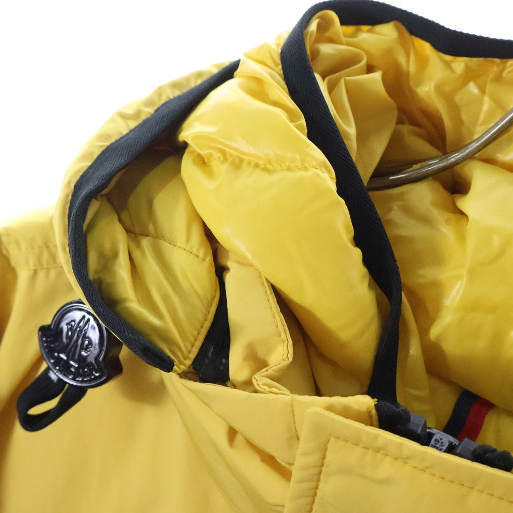 MONCLER(モンクレール) ONDRES GIUBBOTTO ONDRES JACKET ラバーロゴ フーディーダウンジャケット イエロー F20911858400 54A91