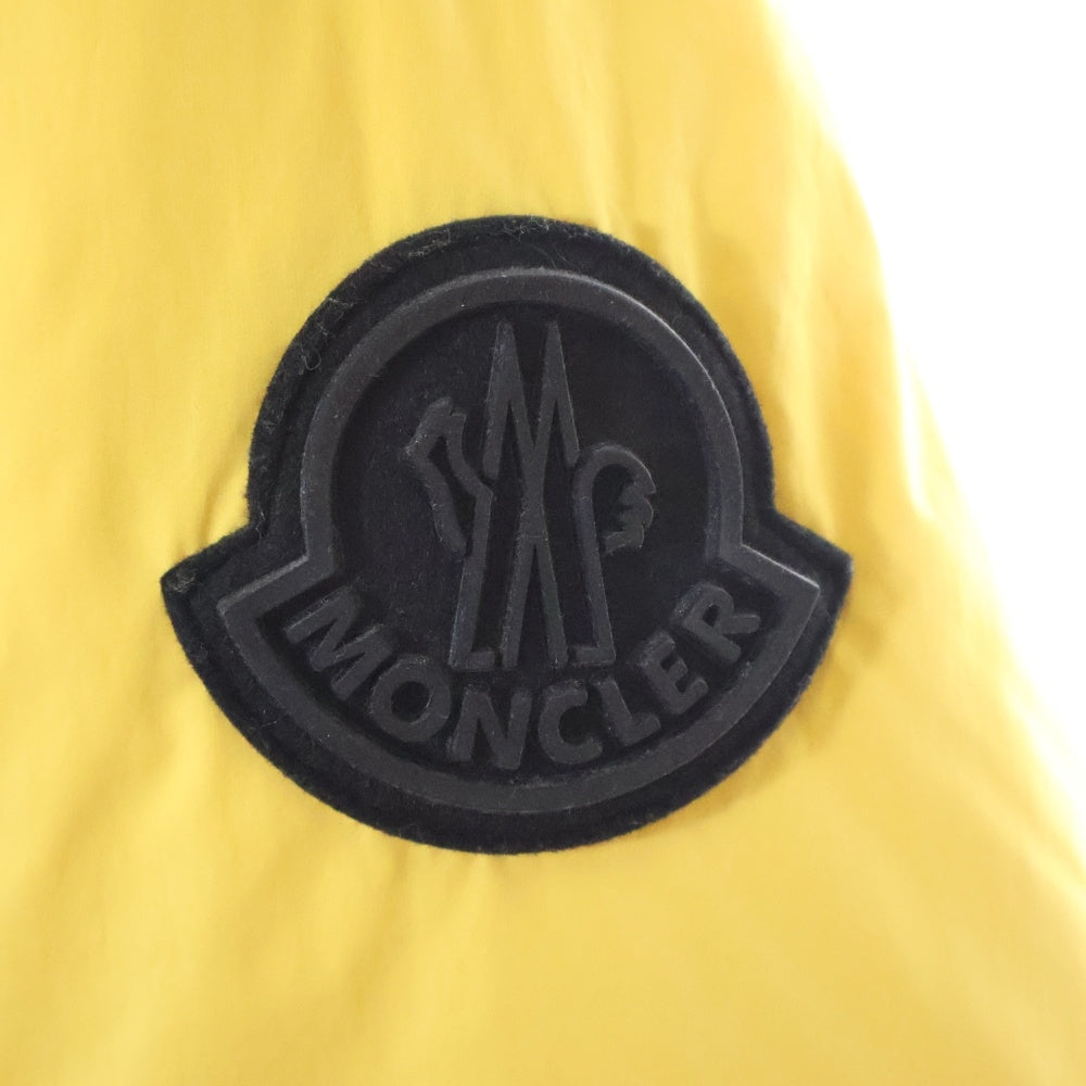 MONCLER(モンクレール) ONDRES GIUBBOTTO ONDRES JACKET ラバーロゴ フーディーダウンジャケット イエロー F20911858400 54A91