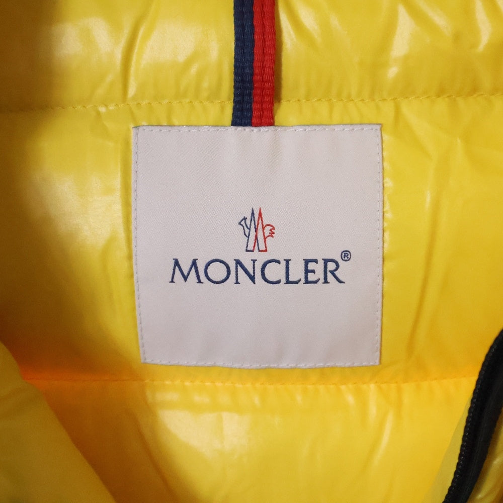 MONCLER(モンクレール) ONDRES GIUBBOTTO ONDRES JACKET ラバーロゴ フーディーダウンジャケット イエロー F20911858400 54A91