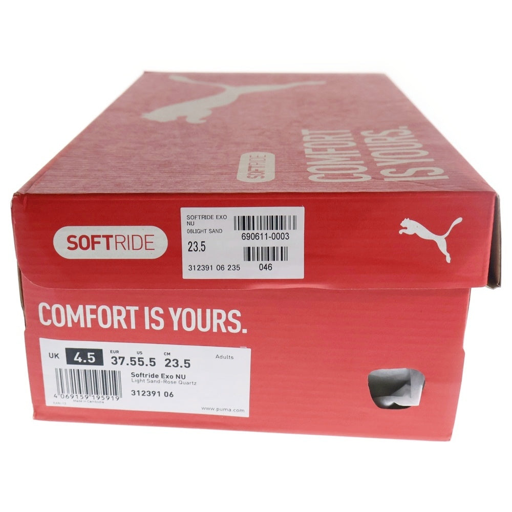 PUMA(プーマ) SOFTRIDE EXO NU ローカットスニーカー レディース ベージュ US5.5/23.5cm 312391-06