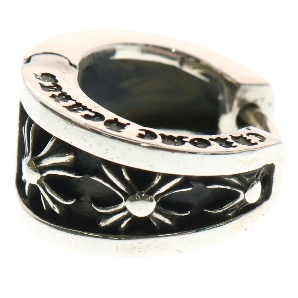 CHROME HEARTS(クロムハーツ) NARROW V-CHX L ナローV CHX ピアス シルバー