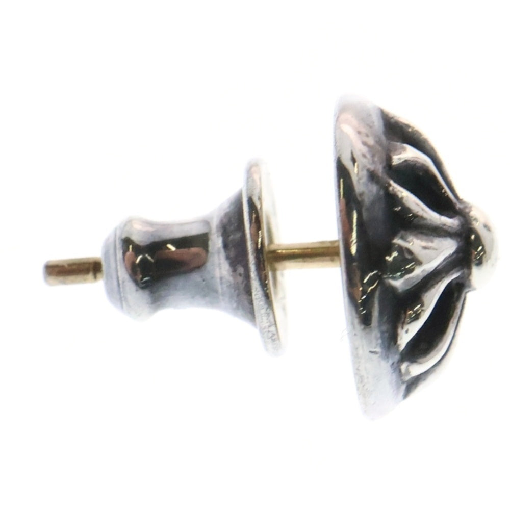 CHROME HEARTS(クロムハーツ) STUD CRSBLL クロスボールスタッドピアス シルバー BCA110