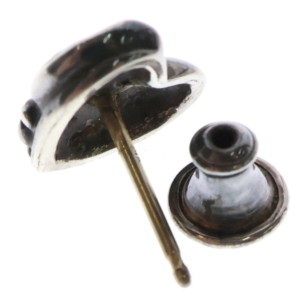 CHROME HEARTS(クロムハーツ) STUD HEART ハート スタッドピアス シルバー BCA112