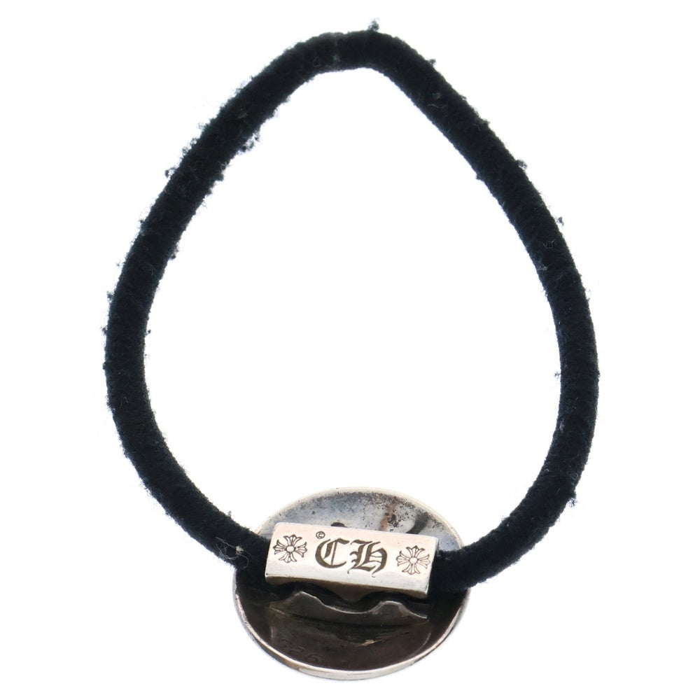 CHROME HEARTS(クロムハーツ) HAIRBAND BSフレアボール ヘアバンド ヘアゴムコンチョ シルバー BCA418