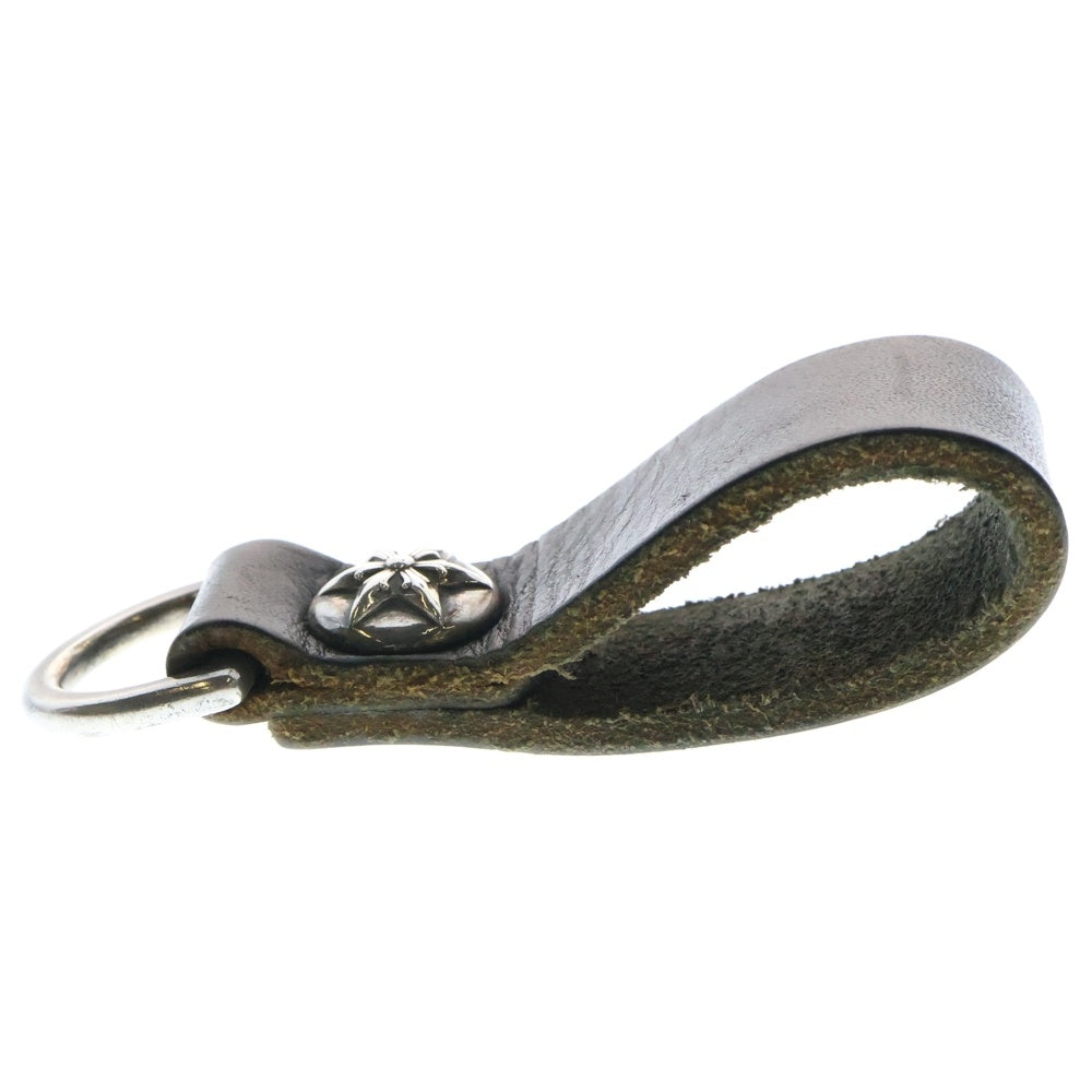 CHROME HEARTS(クロムハーツ) BELT LOOP D RING スターボール ベルトループ ブラック/シルバー