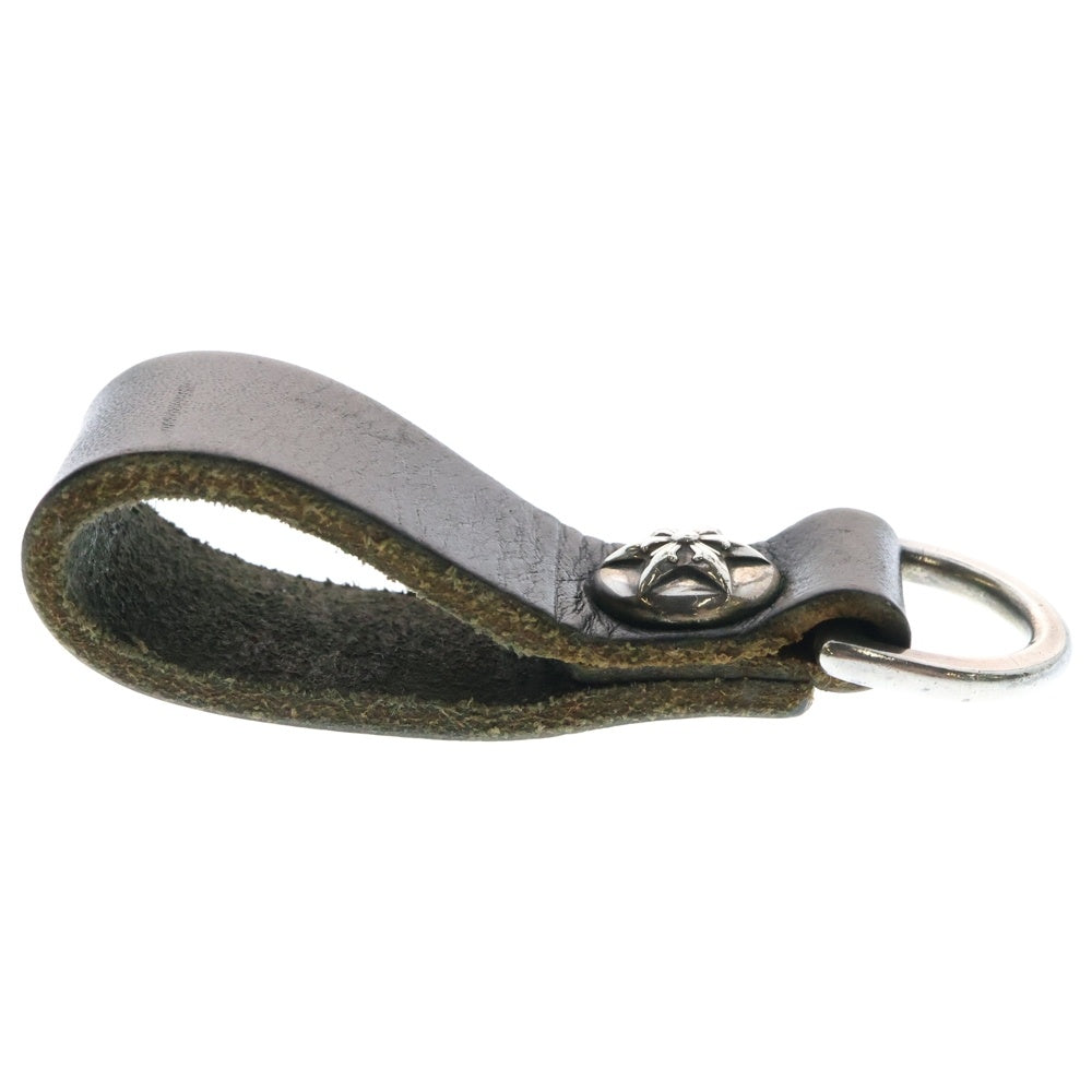 CHROME HEARTS(クロムハーツ) BELT LOOP D RING スターボール ベルトループ ブラック/シルバー