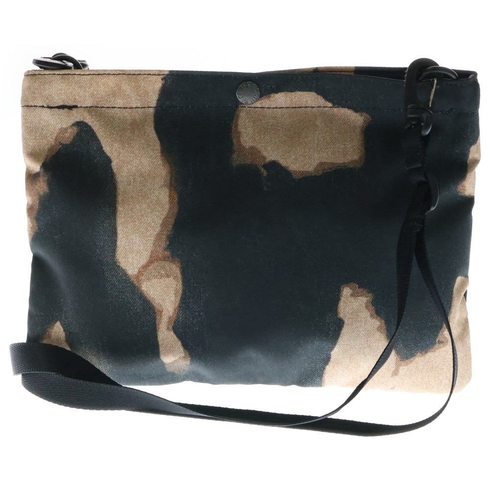SUPREME(シュプリーム) 21AW ×THE NORTH FACE Bleached Denim Print Shoulder Bag ブリーチド デニム プリント ショルダーバッグ ブラック/ブラウン NF0A7WOH