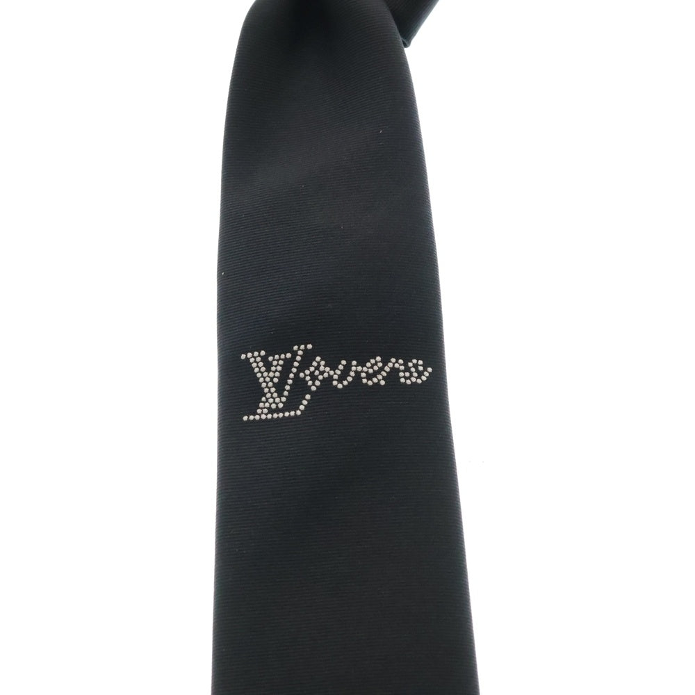 LOUIS VUITTON(ルイヴィトン) LVバーズ シルクネクタイ ブラック M94780