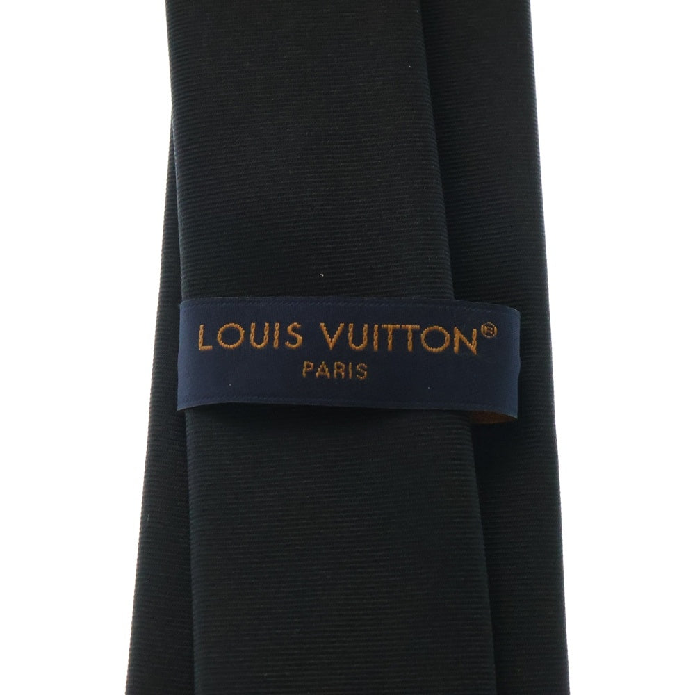 LOUIS VUITTON(ルイヴィトン) LVバーズ シルクネクタイ ブラック M94780