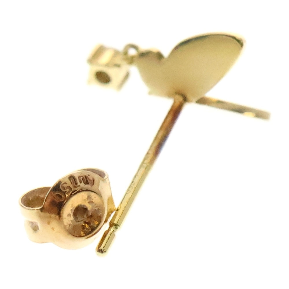AHKAH(アーカー) 18K アンパピヨンブリリアンダイヤモンド ピアス レディース ゴールド AK1951010400
