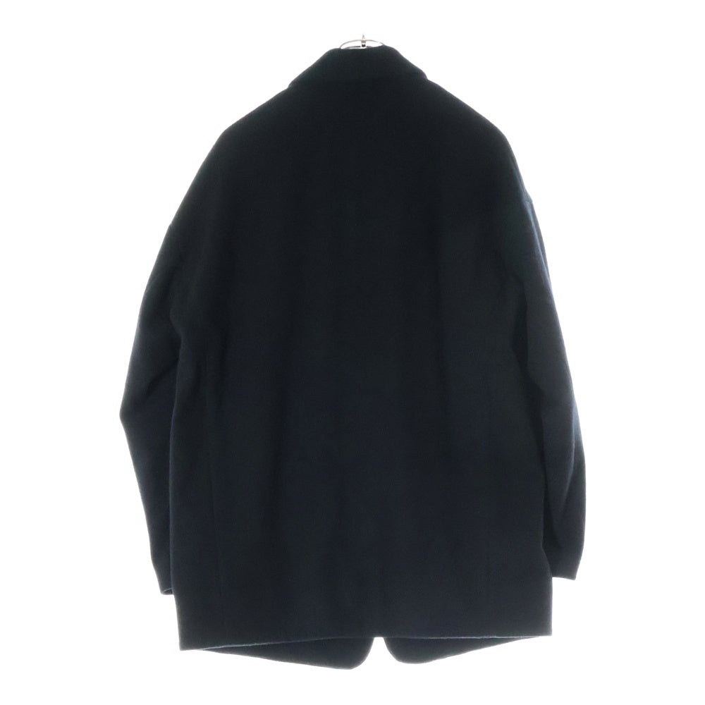 COOTIE PRODUCTIONS(クーティー プロダクションズ) Wool Mossa Chester Coat Short ウールチェスターコート ブラック CTE-19A213