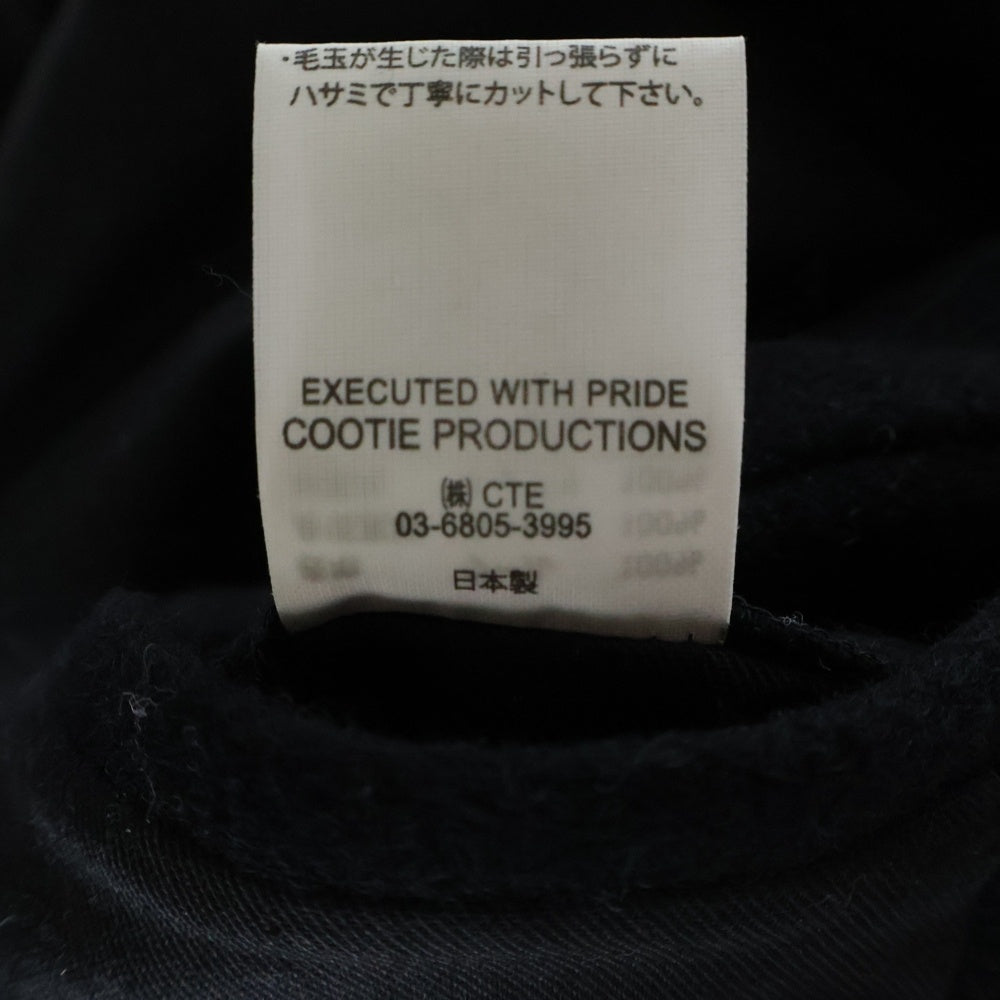 COOTIE PRODUCTIONS(クーティー プロダクションズ) Wool Mossa Chester Coat Short ウールチェスターコート ブラック CTE-19A213