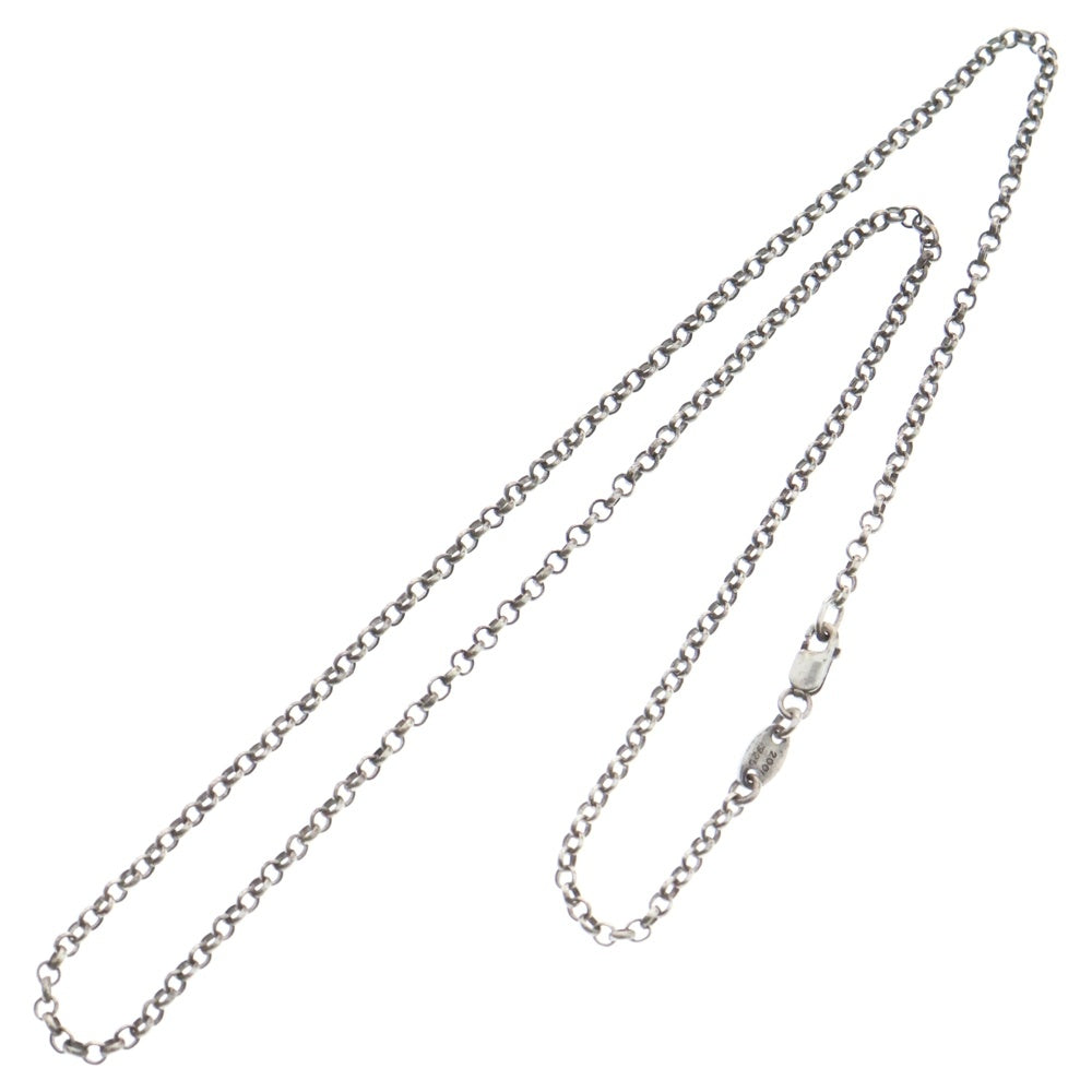 CHROME HEARTS(クロムハーツ) NECKCHAIN R18 ロールチェーンネックレス 18inch シルバー BCA083