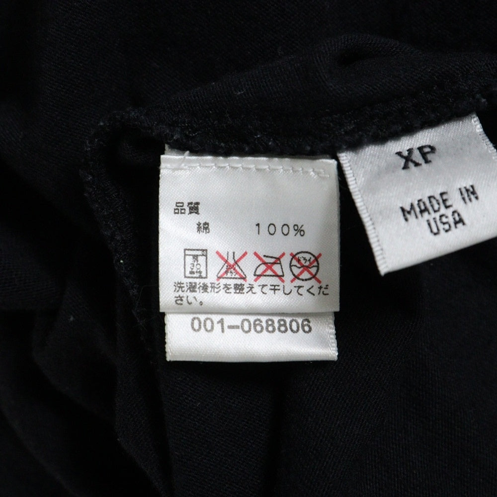 CHROME HEARTS(クロムハーツ) CHクロスプリント クルーネック半袖Tシャツカットソー レディース ブラック